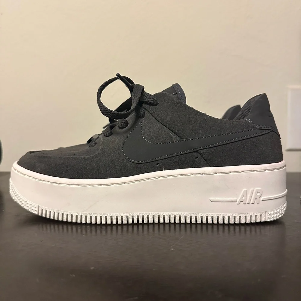 Nike Air Force One Platform Sneakers - Picture 8 of 8